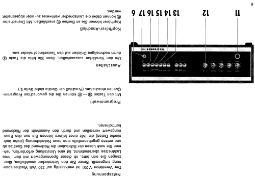 V201; Telefunken (ID = 113845) Ampl/Mixer