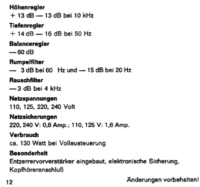 V201; Telefunken (ID = 113852) Ampl/Mixer