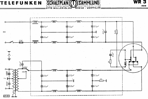 Wechselrichter WR3; Telefunken (ID = 2893061) Fuente-Al