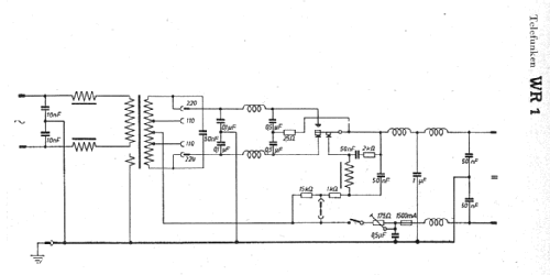 WR1; Telefunken (ID = 7925) Power-S