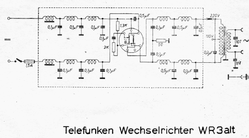 WR3; Telefunken (ID = 2636442) Fuente-Al