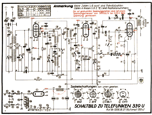 Ostmark-Super 339U ; Telefunken; Wien (ID = 396891) Radio