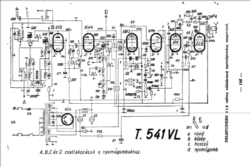 541VL; Telefunken; Budapest (ID = 212139) Radio