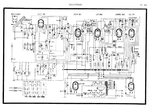 T1MF; Telefunken Italia, (ID = 3004438) Radio