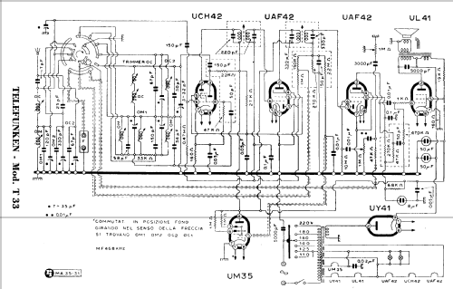 T33; Telefunken Italia, (ID = 969838) Radio