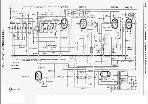 T66 RFB; Telefunken Italia, (ID = 1292745) Radio