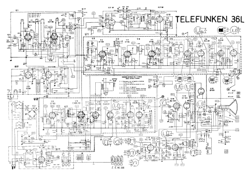 Televisore 36L; Telefunken Italia, (ID = 2867585) Television