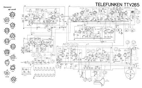 Televisore TTV26S; Telefunken Italia, (ID = 2867586) Television