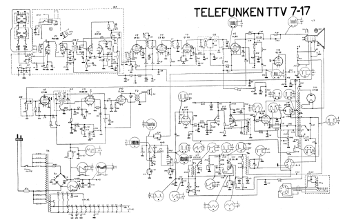 Televisore TTV7-17; Telefunken Italia, (ID = 2906654) Télévision