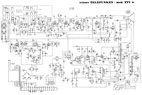 TTV8/17 T91; Telefunken Italia, (ID = 285570) Television