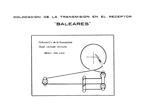 Baleares 1054; Telefunken (ID = 318447) Radio