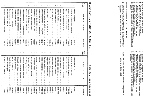 Concierto A-1857-FM; Telefunken (ID = 279599) Radio