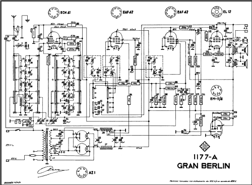 Gran Berlin 1177A; Telefunken (ID = 318804) Radio