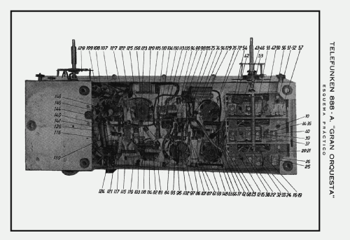 Gran Orquesta 888A; Telefunken (ID = 597801) Radio