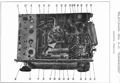 Romancero 954AC; Telefunken (ID = 273088) Radio