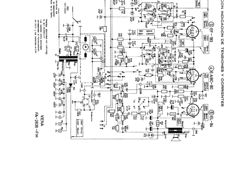 Viena FA2836FM; Telefunken (ID = 319648) Radio