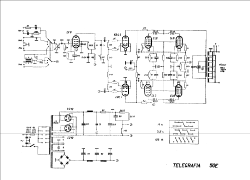 50 E; Telegrafia, akc. (ID = 509289) Ampl/Mixer