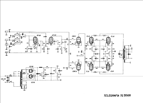 50 KM; Telegrafia, akc. (ID = 501279) Ampl/Mixer