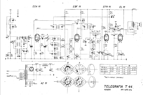 T44 T 44; Telegrafia, akc. (ID = 20211) Radio