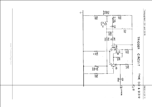 Oscilloscope D31R; Telequipment Ltd.; (ID = 224587) Equipment