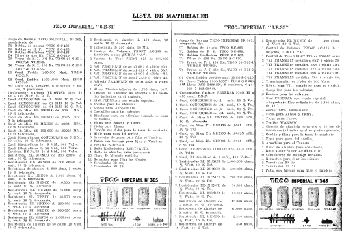 Imperial 6-B-35 ; Teleradio (ID = 728486) Radio