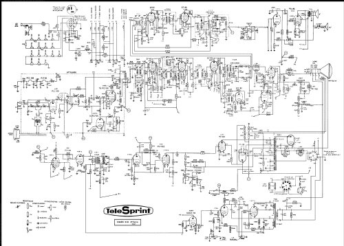 Ch= K-33 ; TeleSprint marca - (ID = 2254052) Televisore