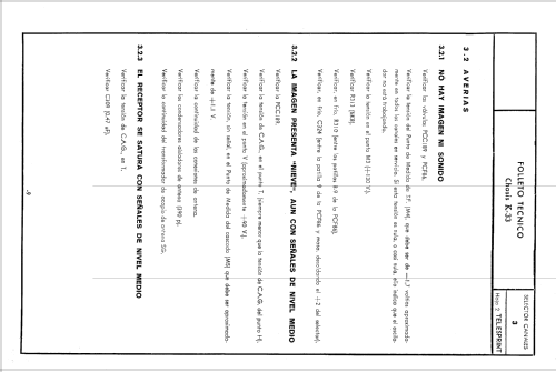 Ch= K-33 ; TeleSprint marca - (ID = 2508002) Télévision