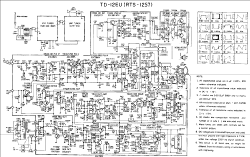 TD-12EU; Teleton Gruppe (ID = 1984581) Télévision