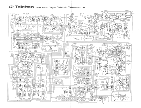 HiFi-Stereoempfänger tfs 80; Teleton Gruppe (ID = 1788730) Radio