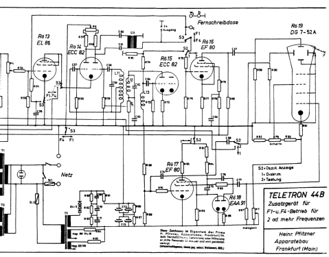 Fernschreiber-Tastgerät Co 44B; Teletron-Pfitzner, (ID = 502848) Misc