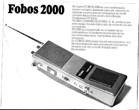 Fobos 2000; Telnix, S.A. (ID = 2518849) Citizen