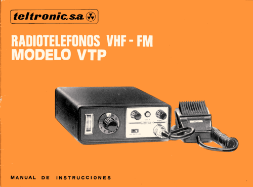 Radiotelefono VHF-FM VTP-FM; Teltronic, S.A. (ID = 2516821) Commercial TRX