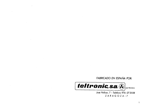 Radiotelefono VHF-FM VTP-FM; Teltronic, S.A. (ID = 2516822) Commercial TRX