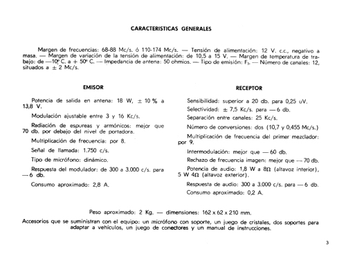 Radiotelefono VHF-FM VTP-FM; Teltronic, S.A. (ID = 2516824) Commercial TRX