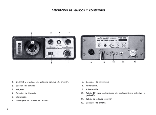 Radiotelefono VHF-FM VTP-FM; Teltronic, S.A. (ID = 2516826) Commercial TRX