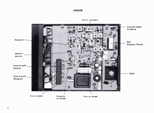 Radiotelefono VHF-FM VTP-FM; Teltronic, S.A. (ID = 2516828) Commercial TRX