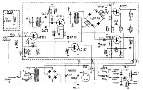 Décodeur stéréophonique FM multiplex à transistors ; Teral; Paris (ID = 2996403) mod-past25