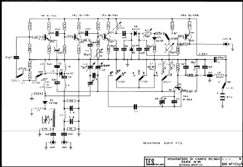 Misuratore di campo MC 661-C; TES - Tecnica (ID = 2164935) Ausrüstung