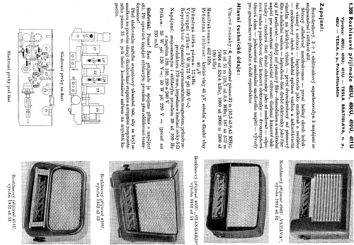 411U; Tesla; Praha, (ID = 94029) Radio