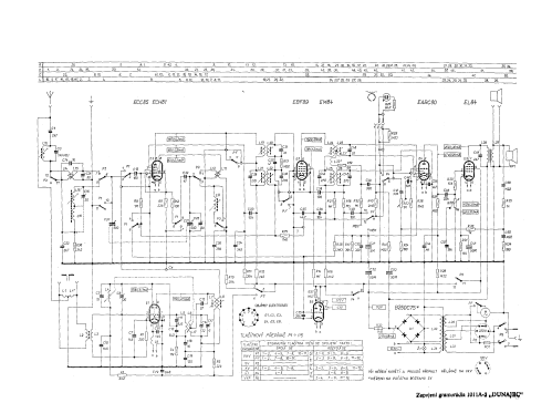 Dunajec 1011A-2; Tesla; Praha, (ID = 539676) Radio