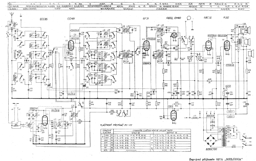 Melodia 527A; Tesla; Praha, (ID = 94277) Radio