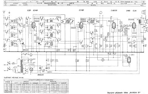 Rondo II 528A; Tesla; Praha, (ID = 94289) Radio