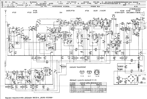 Song Super 2827B-4; Tesla; Praha, (ID = 165877) Radio