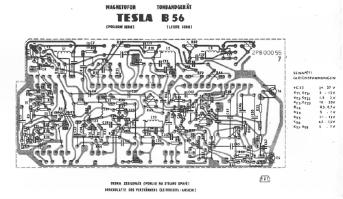 Stereo-Magnetbandgerät B 56; Tesla; Praha, (ID = 461039) Sonido-V