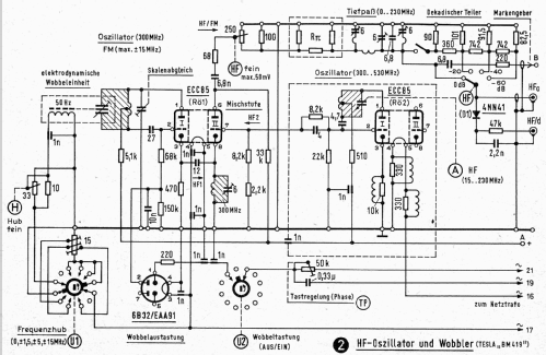 Sweep Frequency Generator BM419; Tesla; Praha, (ID = 711119) Equipment