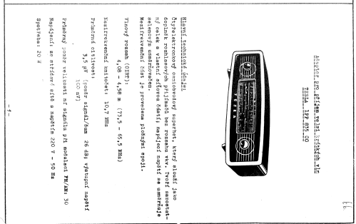 Adaptor 1PP83500; Tesla; Praha, (ID = 2130803) Radio