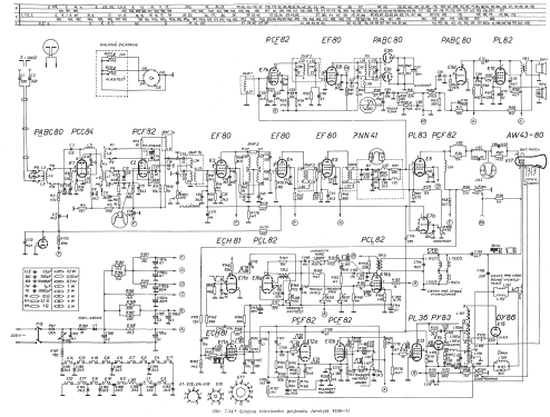 Ametyst 4106U; Tesla; Praha, (ID = 2775115) Television