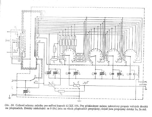 Capacitance bridge 12XK001; Tesla; Praha, (ID = 2058548) Equipment