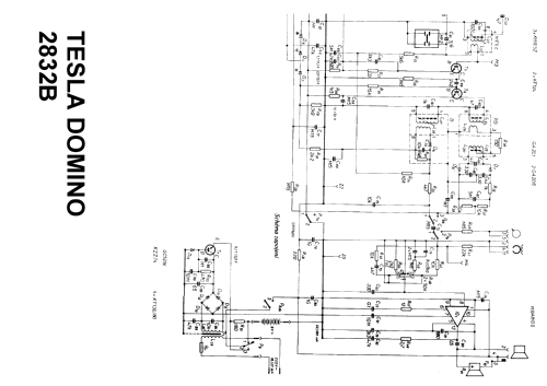 Domino 2832B; Tesla; Praha, (ID = 1423261) Radio