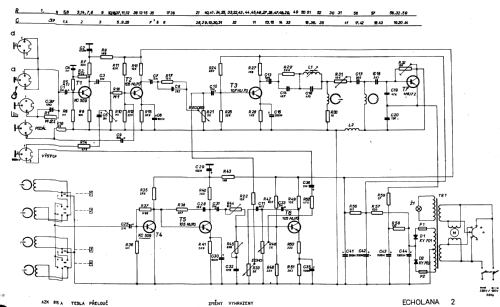 Echolana II AZK 895A; Tesla; Praha, (ID = 2408156) R-Player